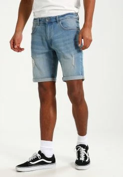 Redefined Rebel OSLO DESTROY - Denim Shorts - Skyway Blue