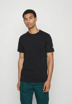 Redefined Rebel WILDER TEE UNISEX - Print T-shirt - Black