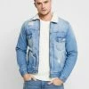 Redefined Rebel DENNIS JACKET - Denim Jacket - Light Blue