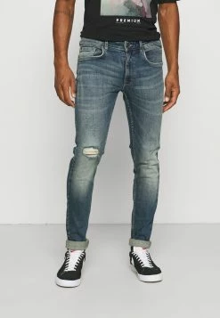 Redefined Rebel STOCKHOLM DESTROY - Slim Fit Jeans - Rex Indigo