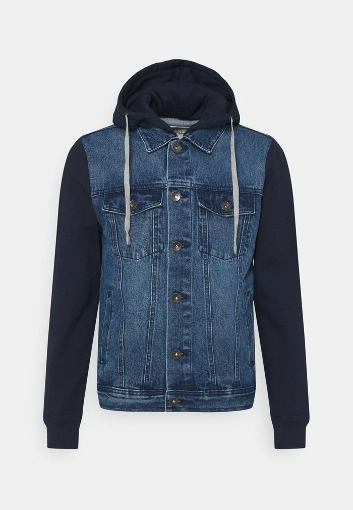FUNDA JACKET - Denim jacket - mid blue