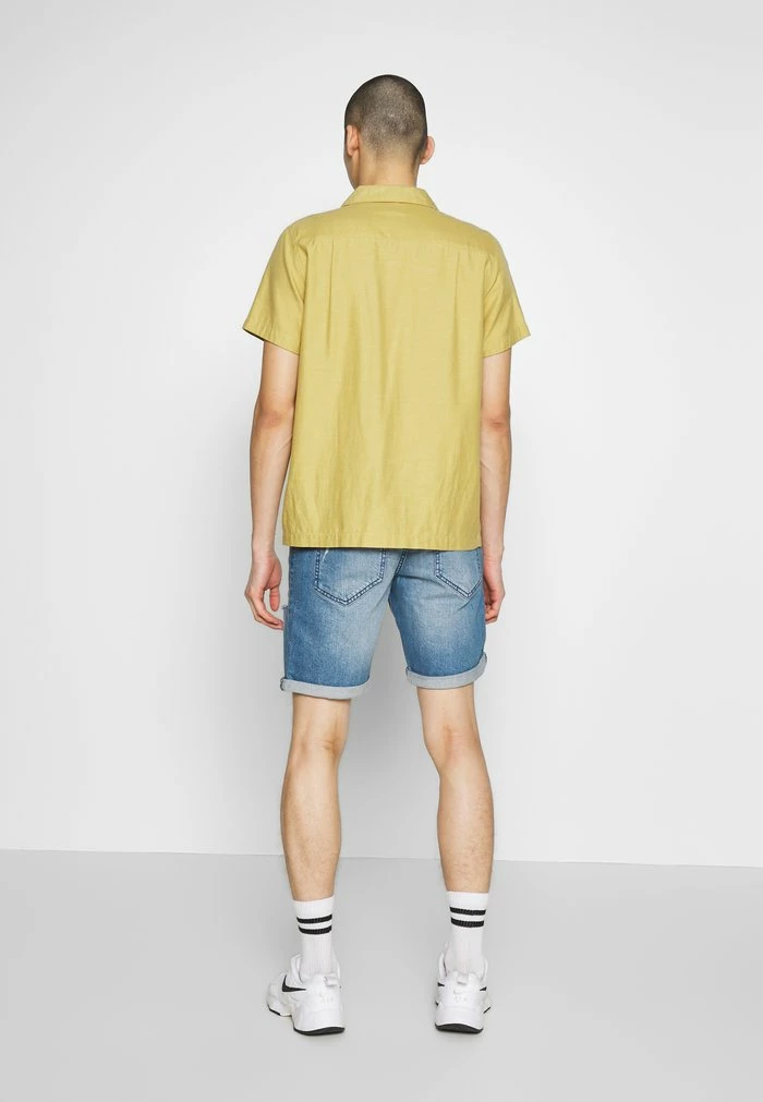 DESTROY - Denim shorts - soft blue