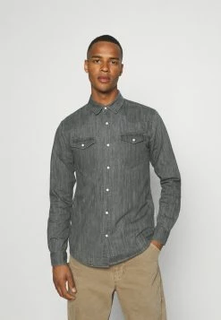 Redefined Rebel JEREMY SHIRT - Shirt - Mid Grey