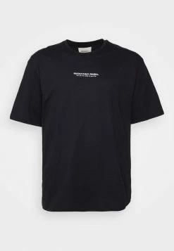 Redefined Rebel CARRIS TEE PLUS UNISEX - Print T-shirt - Black