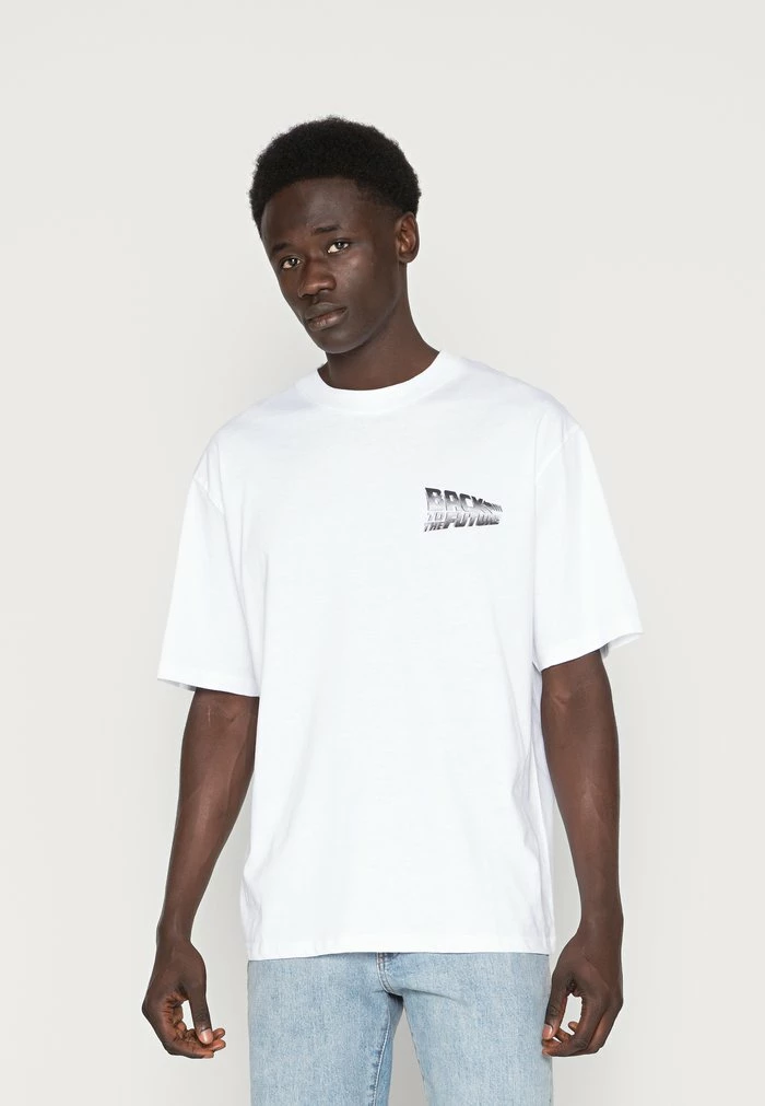 RRSEATTLE TEE - Print T-shirt - white