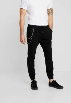 Redefined Rebel TOBY PANTS - Trousers - Black