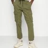 Redefined Rebel PANTS - Cargo Trousers - Dark Olive