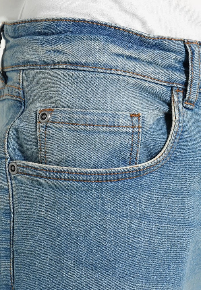 OSLO DESTROY - Denim shorts - skyway blue