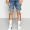 Redefined Rebel OSLO DESTROY - Denim Shorts - Frozen Blue
