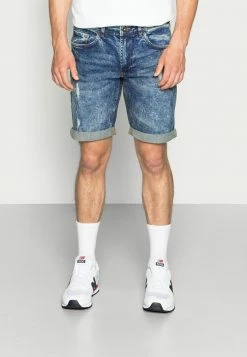 Redefined Rebel OSLO DESTROY - Denim Shorts - Frozen Blue