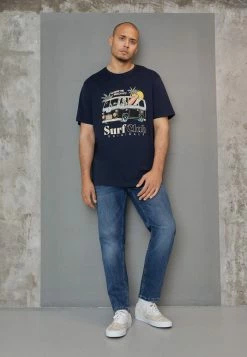 Redefined Rebel COPENHAGEN PLUS - Slim Fit Jeans - Electric Blue