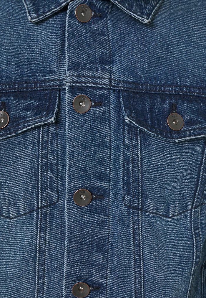 FUNDA JACKET - Denim jacket - mid blue