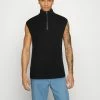 Redefined Rebel RORY WAISTCOAT - Jumper - Black