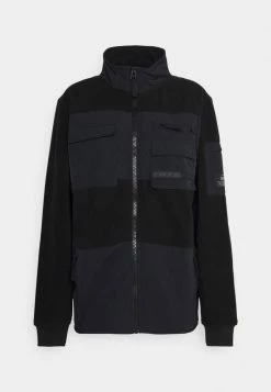 Redefined Rebel SILAS JACKET - Fleece Jacket - Black