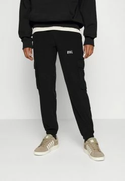 Redefined Rebel ARCHER PANTS UNISEX - Tracksuit Bottoms - Black