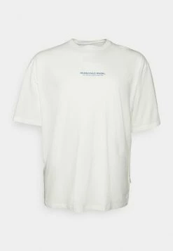 Redefined Rebel CARRIS TEE PLUS UNISEX - Print T-shirt - Snow White