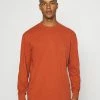 Redefined Rebel BEN TEE - Long Sleeved Top - Bombay Brown