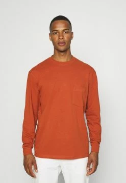 Redefined Rebel BEN TEE - Long Sleeved Top - Bombay Brown