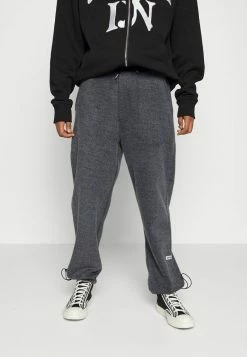 Redefined Rebel BENNET PANTS UNISEX - Tracksuit Bottoms - Dark Grey