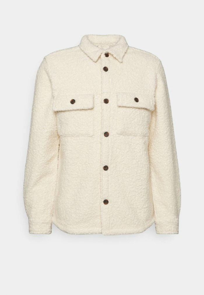 MORALES UNISEX - Button-down blouse - sandshell