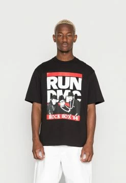 Redefined Rebel TEE UNISEX - Print T-shirt - Black