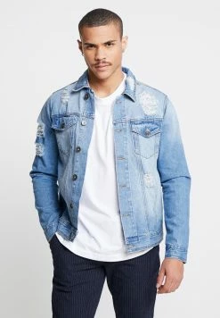 Redefined Rebel JASON JACKET - Denim Jacket - Light Blue