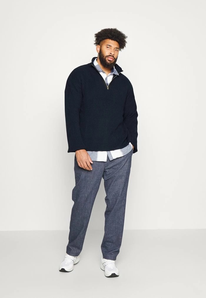 RRAXTON PLUS - Jumper - navy