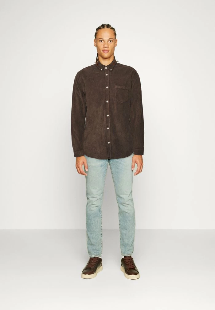 SEAN - Shirt - chocolate brown