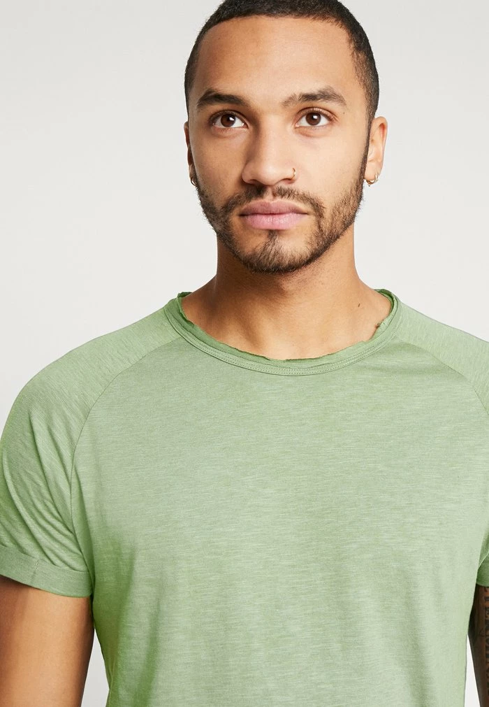 TEE - Basic T-shirt - duck green