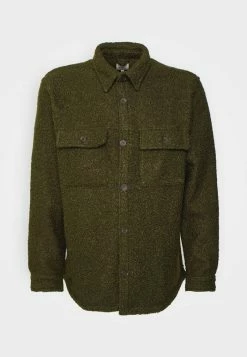 Redefined Rebel MORALES SHIRT PLUS UNISEX - Shirt - Dark Olive