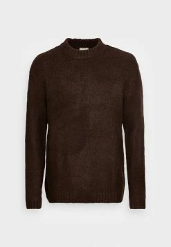 Redefined Rebel DUSTIN UNISEX - Jumper - Chocolate Brown