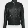 Redefined Rebel WILLY JACKET - Faux Leather Jacket - Black