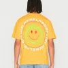 Redefined Rebel UNISEX RRTHEO TEE - Print T-shirt - Radient Yellow