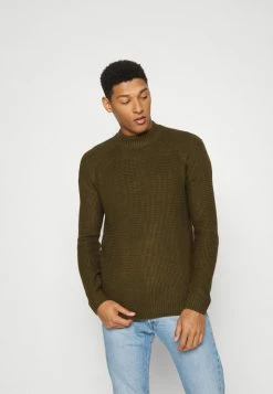 Redefined Rebel SAWYER - Jumper - Dark Olive