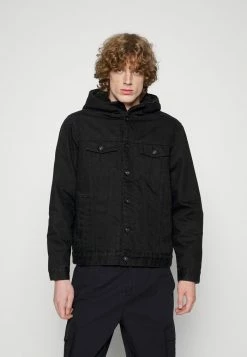 Redefined Rebel REID JACKET UNISEX - Denim Jacket - Black