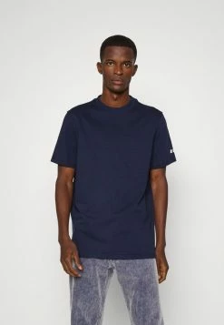 Redefined Rebel WILDER TEE UNISEX - Print T-shirt - Navy Blazer