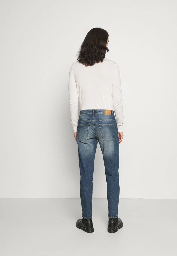 CHICAGO DESTROY - Slim fit jeans - mining blue