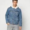 Redefined Rebel REID JACKET UNISEX - Denim Jacket - Mid Blue