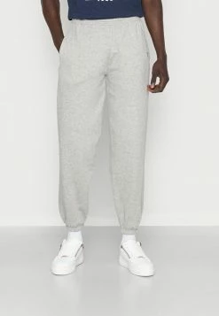 Redefined Rebel VALENTIN PANTS - Tracksuit Bottoms - Light Grey