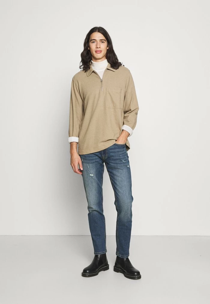 CHICAGO DESTROY - Slim fit jeans - mining blue