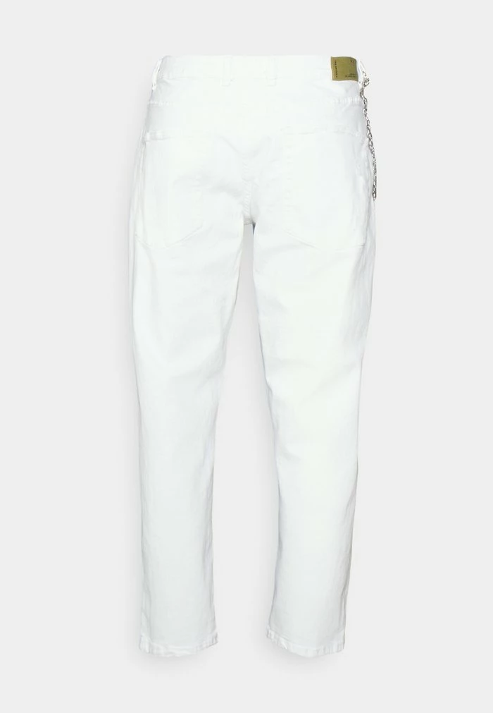 HOUSTON DESTROY - Relaxed fit jeans - white