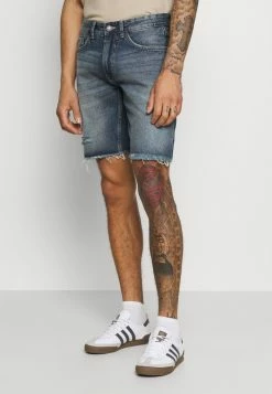 Redefined Rebel RROSAKA - Denim Shorts - Blue Denim