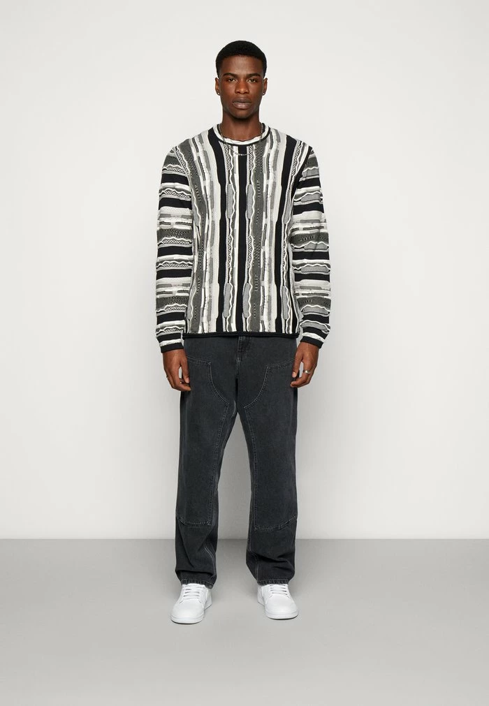 HERNANDES - Jumper - black white