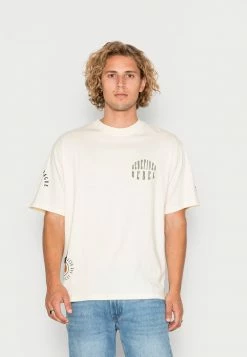 Redefined Rebel MARLOW TEE UNISEX - Print T-shirt - Pristine