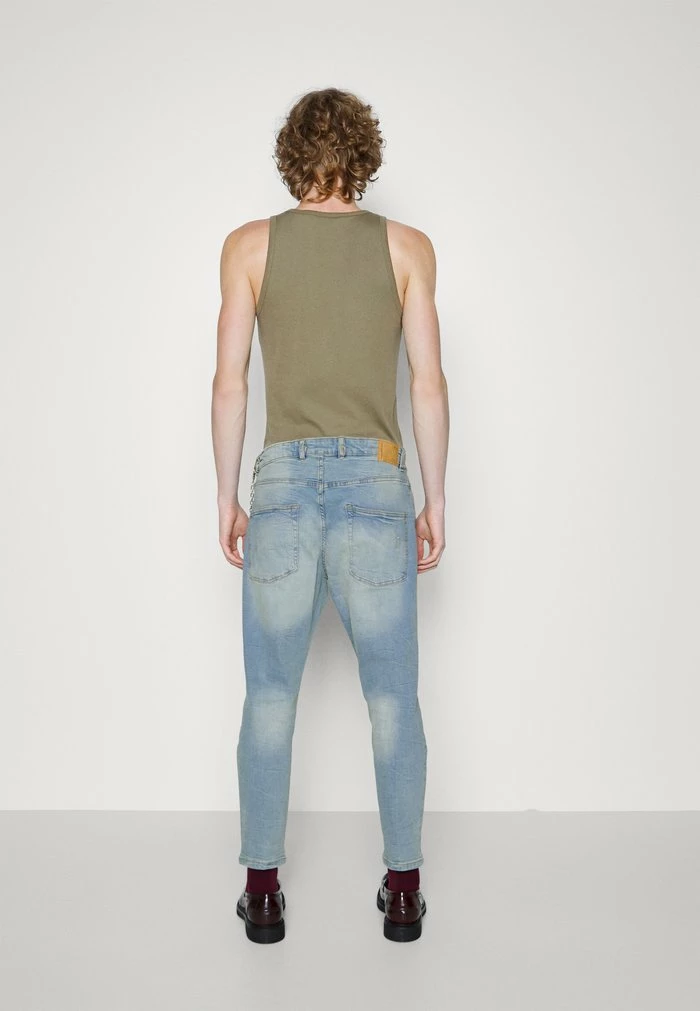 RRHOUSTON DESTROY - Relaxed fit jeans - arctic blue