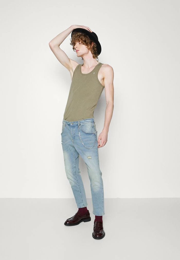 RRHOUSTON DESTROY - Relaxed fit jeans - arctic blue