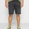 Redefined Rebel RROSLO DESTROY - Denim Shorts - Dust Black