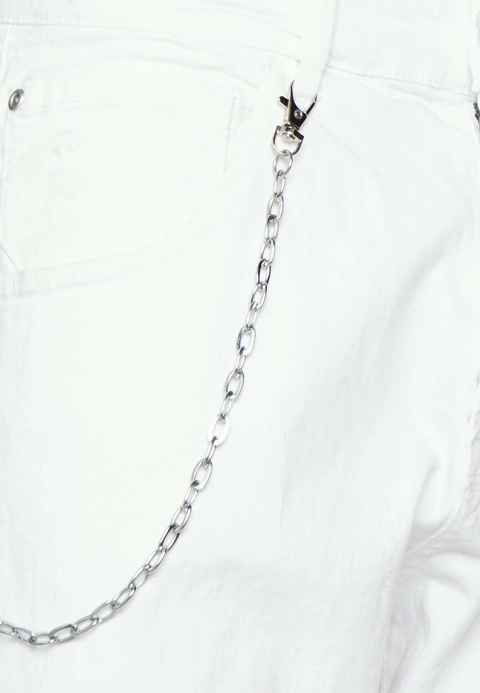 HOUSTON DESTROY - Relaxed fit jeans - white