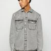 Redefined Rebel NIXON UNISEX - Shirt - Light Grey