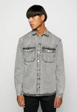 Redefined Rebel NIXON UNISEX - Shirt - Light Grey